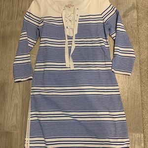 Vineyard Vines Yacht Stripe Tie Dress
